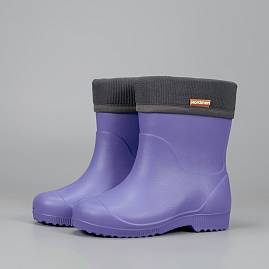 Nordman Jet сапоги из ЭВА, ут с манжетой из вельвета, Малодетские, Фиолет